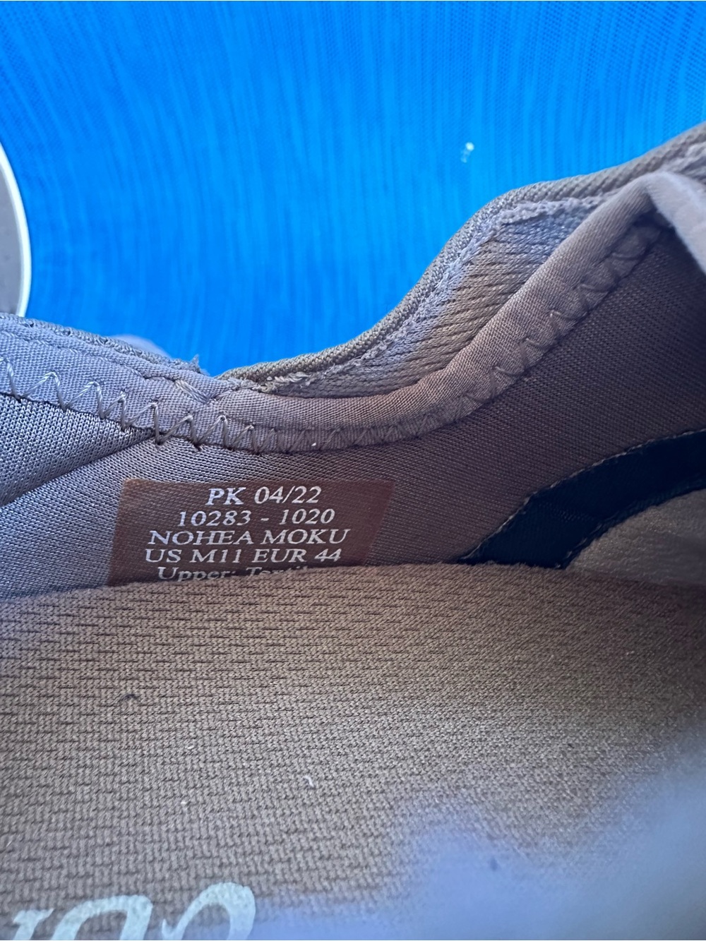 OluKai Nohea Moku Men's No Tie Boat Shoes Size 11 Color Clay/Tapa - Picture 7 of 12